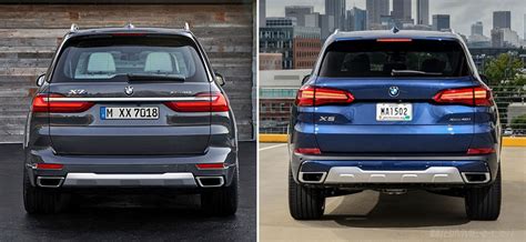 Visual Comparison: 2019 BMW X7 vs BMW X5