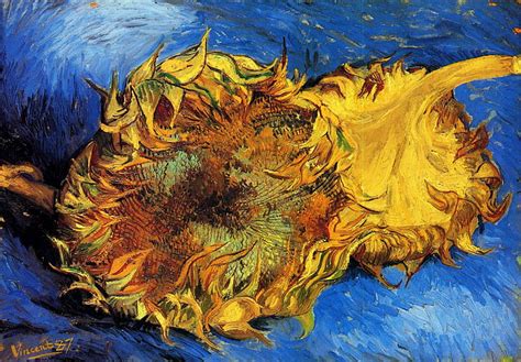 HD wallpaper: sunflower, Vincent van Gogh, vincent87, Two Cut ...