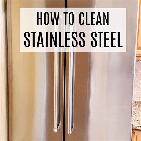 Best Way to Clean Stainless Steel Appliances + How to Shine - Frugally ...