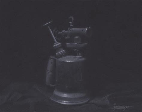 Blowtorch Study Drawing by Stephen Yavorski - Fine Art America