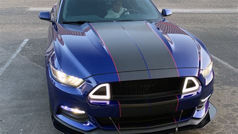 Custom Mustang Rally Stripes - Linson Signs - Racing Stripes