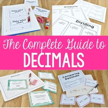 Decimals Activities and Practice by Jennifer Findley | TPT