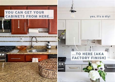 The RIGHT Way To Paint Your Kitchen Cabinets and Save $$$ (Factory ...