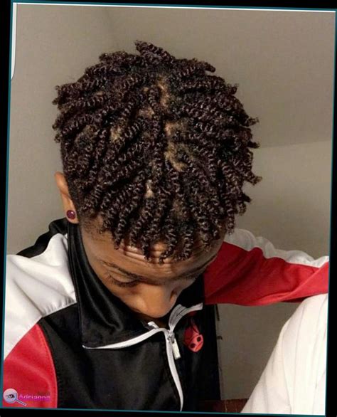 Male Twist Hairstyle || boys afro hairstyles apart from dyeing a whole ...