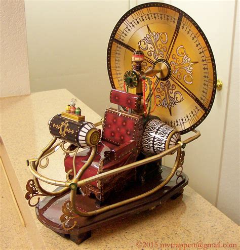 HG Wells - The Time Machine 1/12 Scale Paper Model | Zealot