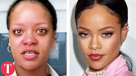 20 Celebrities Who Look Totally Different Underneath Makeup - YouTube