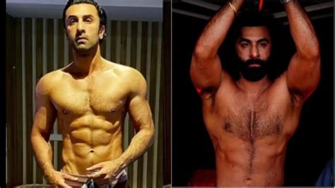 Ranbir Kapoor's Massive Beach To Beast Body Transformation For Animal ...