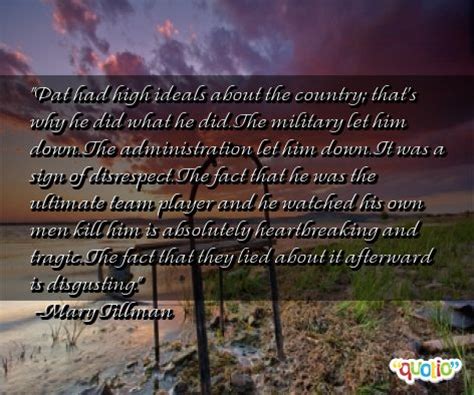 Pat Tillman Famous Quotes. QuotesGram