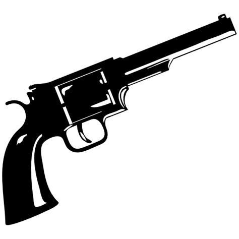 Pistol Gun Sticker