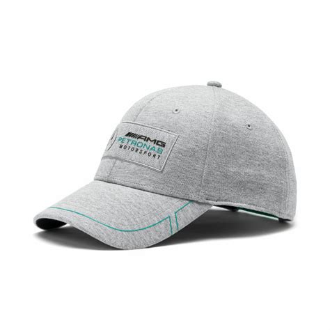 Mercedes AMG Petronas F1 Puma Baseball Cap Hat - GREY - Official Licen ...