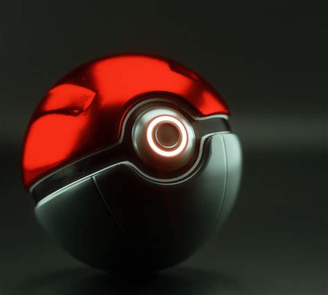 ArtStation - Pokeball Concept , Antoine Van Bergen | Pokeball, Pokemon realistic, Pokemon pictures