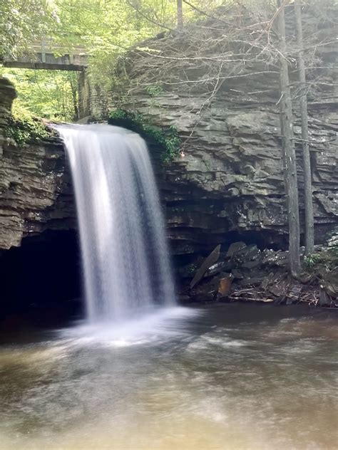 Upper Little Stony Falls in Jefferson National Forest, Dungannon, VA ...