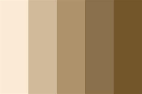 Blog Brown Color Palette