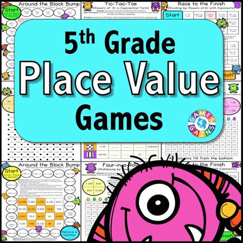 Place Value Games 5th Grade