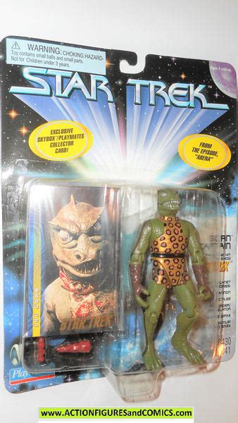 Star Trek GORN CAPTAIN playmates toys action figures moc mip mib ...