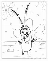Plankton Sponge Out Of Water Coloring Pages sketch template