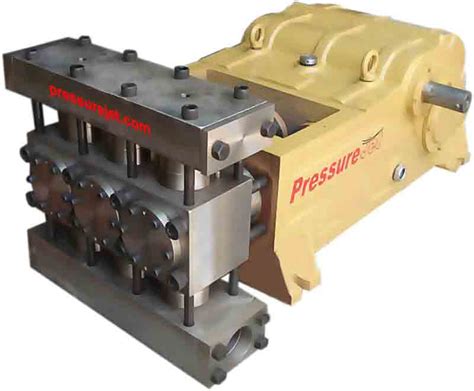 Pump High Pressure Reciprocating Type, Plunger Piston Pump, High Pressure Pump - PressureJet