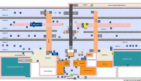 York Train Station | Train station map, York train station, Station map