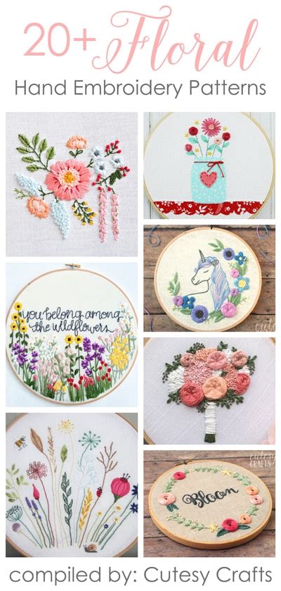 Embroidery Flowers Patterns | Best Flower Site