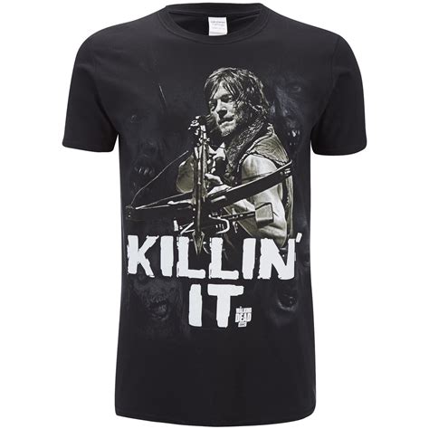 The Walking Dead Men's Killin It T-Shirt - Black Merchandise | Zavvi