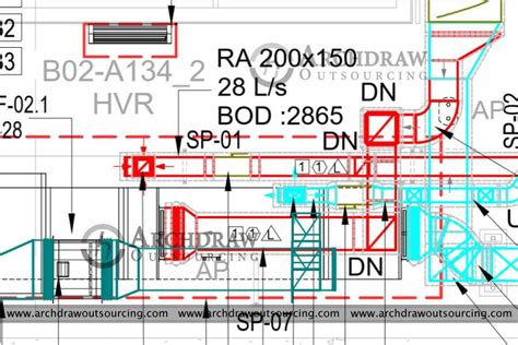 HVAC Duct Shop Drawings Services