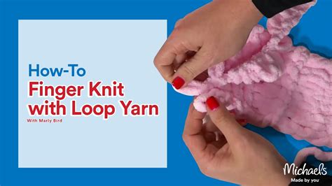 Finger Knitting For Beginners Step By Step