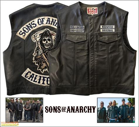 Sons of Anarchy Sons of Anarchy Leather Kutte original TV series costume