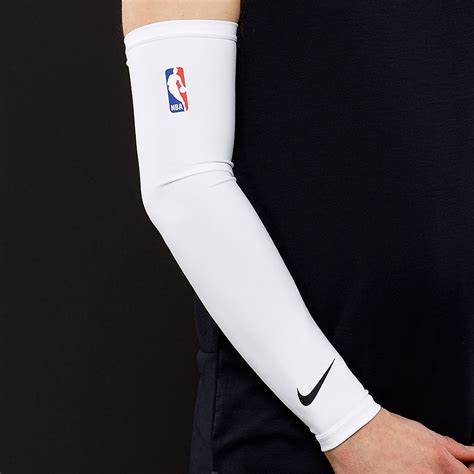 Injury Prevention - Nike NBA Shooter Sleeves - White - Arm Sleeve