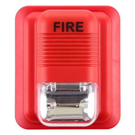 Sound-light Fire Alarm Warning Strobe Horn Alert Safety System Sensor – Alexnld.com