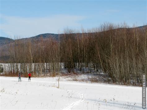 A sunny, chilly cross-country ski at Ole's in Warren, Vt. - SkiMaven