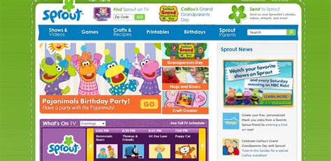 PBS Kids Sprout | Best Kids Websites