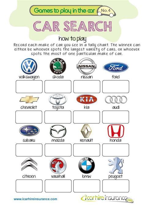 Keeping Kids Entertained in the Car Travel Printables for Kids | Road trip activities, Free ...