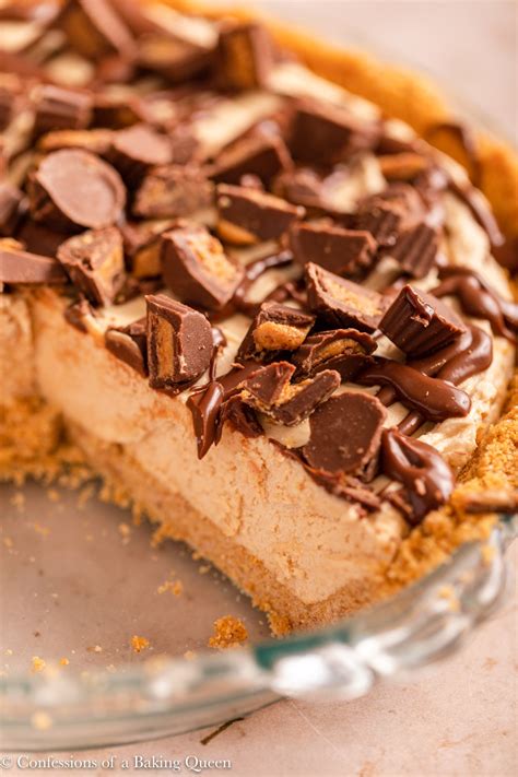 The BEST No Bake Peanut Butter Pie - Confessions of a Baking Queen