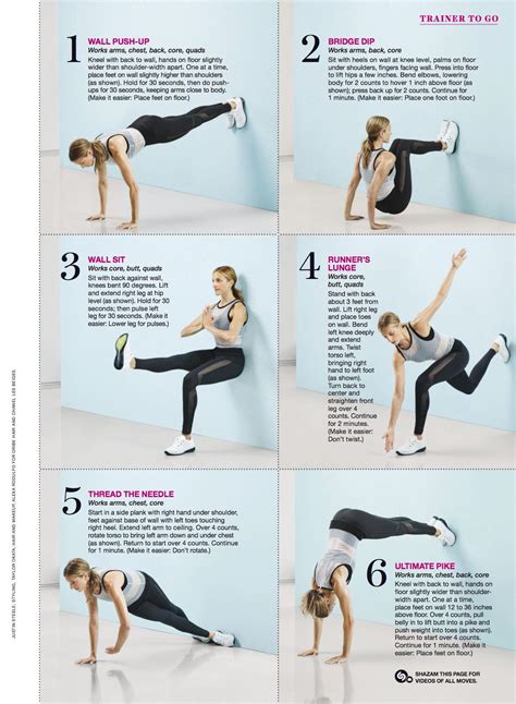 Wall Workout for Flexibility