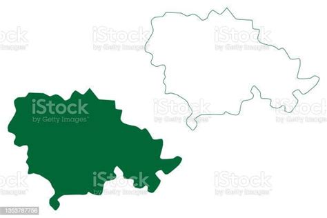 Rohtak District Map Vector Illustration Scribble Sketch Rohtak Map ...