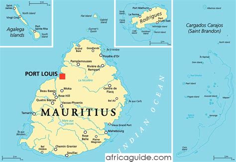 Africa Mauritius Map | Map Of Africa