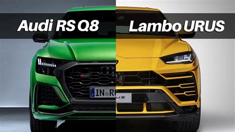 2020 Audi RSQ8 vs Lamborghini Urus - YouTube