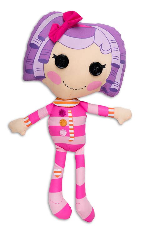 Fiesta Lalaloopsy Pillow Featherbed 13"T by 7"W Plush Doll, Purple Pink - Walmart.com