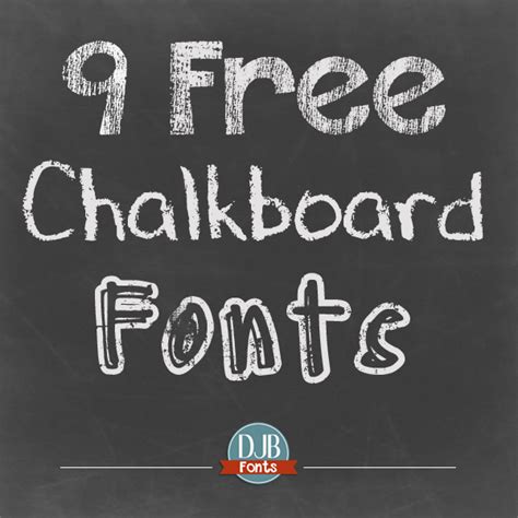 Free Chalkboard Font | Template Business