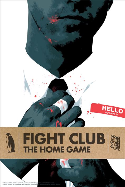 FIGHT CLUB is Getting Its Own Card Game Thanks To Mondo — GeekTyrant