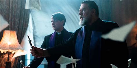 'The Pope's Exorcist' Trailer Shows Russell Crowe Battling Something Unholy - Bell of Lost Souls