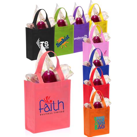 Custom Non-Woven Small Gift Bags | TOT07 - DiscountMugs