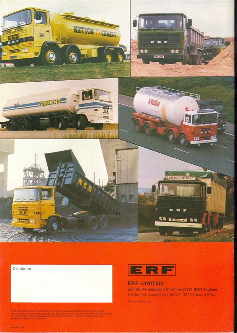 Photo: ERF B Series 3 & 4 Axle Rigid Units p11 | ERF B-Series 3 & 4 ...