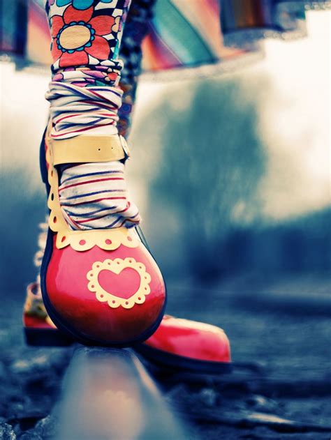 Pin by **Jane Perri ** on { Under the Big Top } | Clown shoes, Clown, Dark circus