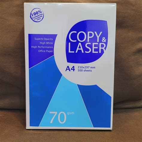 Bond Paper (Copy and Laser) A4 - 70 gsm 500s - Supplies 24/7 Delivery