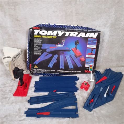 VINTAGE TOMY TRAIN 4 Sidings Accessory Set 1988 Boxed Complete £19.99 - PicClick UK