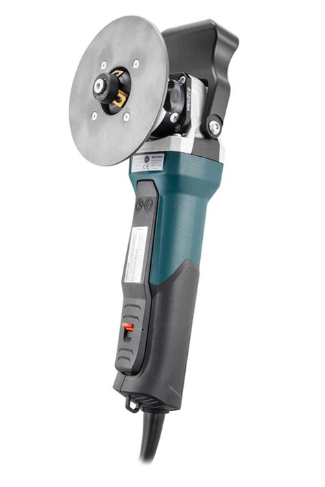 Electric hand-held beveling tool offers new milling head design