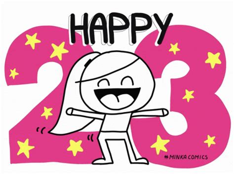 2023 Happy Sticker - 2023 23 Happy - Discover & Share GIFs