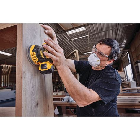 DEWALT Cordless Sander: 20 V Volt, 5 in Size, 5 in Max. Wheel Dia ...