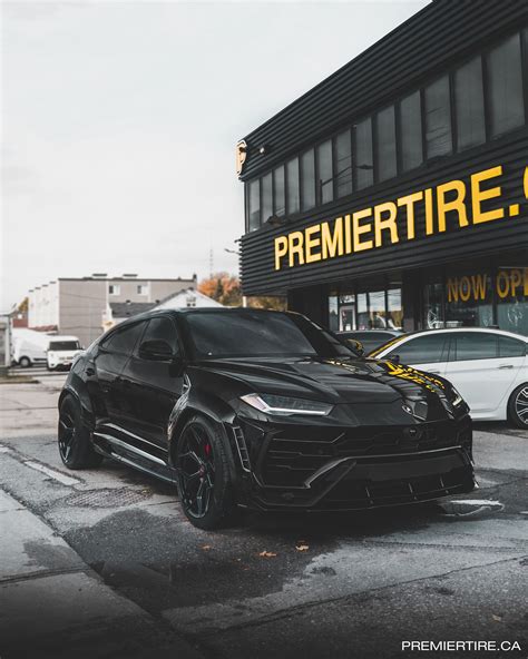 Lamborghini Urus Widebody Black Vossen Novitec NL4 Wheel | Wheel Front